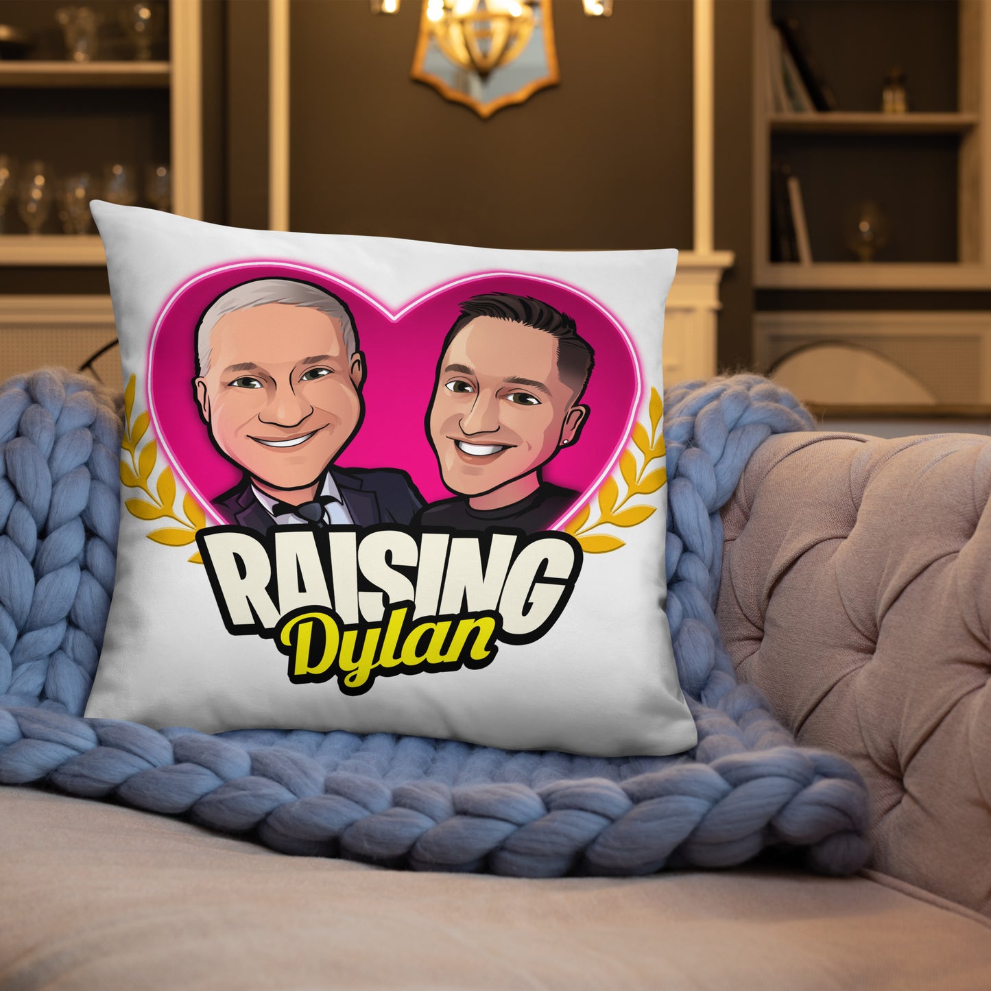 Raising Dylan Basic Pillow