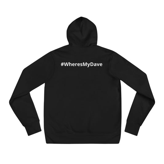 #WheresMyDave Unisex hoodie